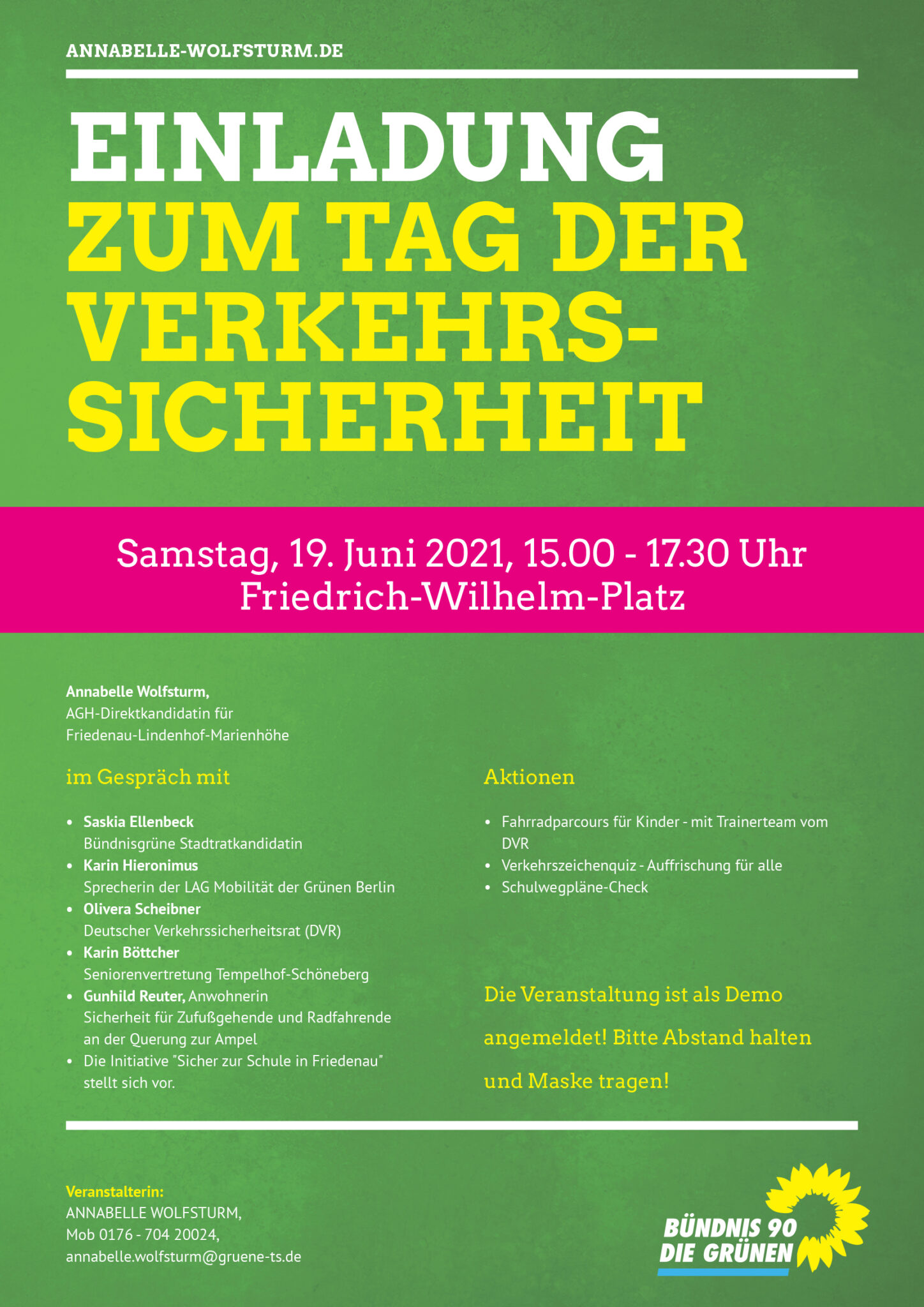 Tag der Verkehrssicherheit 19.06.2021 Sicher zur Schule Tag der Verkehrssicherheit 19.06.2021 Sicher zur Schule